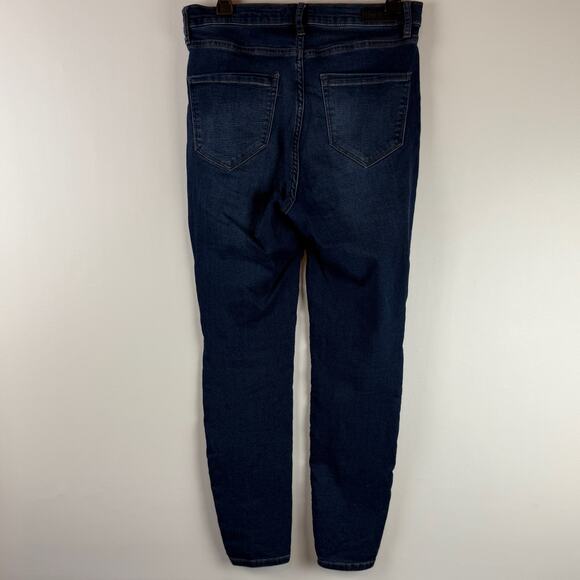 Nicole Miller Jeans 8 Womens High Rise Skinny Blue SOHO Style - Picture 4 of 13